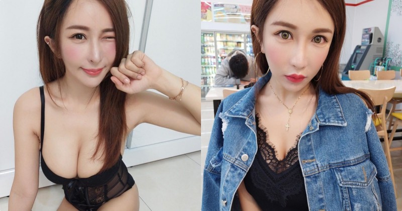 【WPT扑克】好兇！超商座位區發現F罩杯「奶油妹」，低胸爆乳模樣要辣暈客人了！